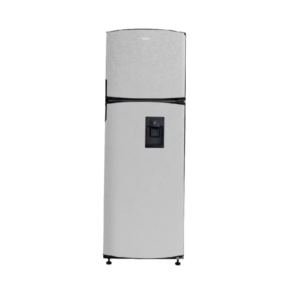 REFRIGERADORA MILAN NF 271Lts. GRIS  MANIJA EXTERNA CON DISPENSADOR 2 PUERTAS